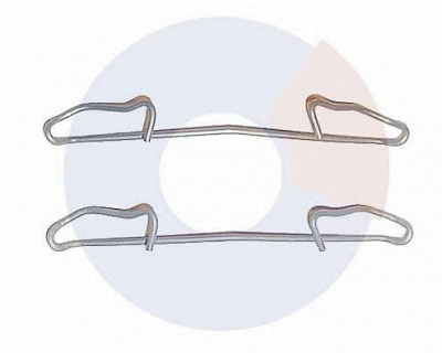 CARRAB BRAKE PARTS 2151 -  Комплектующие, колодки дискового тормоза
